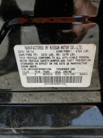 2015 INFINITI Q40 JN1CV6AP9FM501339