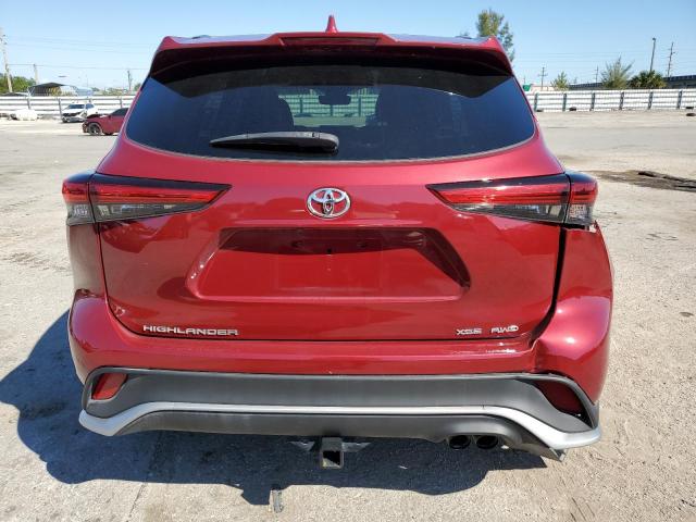 VIN 5TDLZRBH3MS142680 2021 Toyota Highlander, Xse no.6