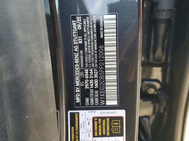 2023 MERCEDES-BENZ EQE SEDAN W1KEG2CB5PF012006