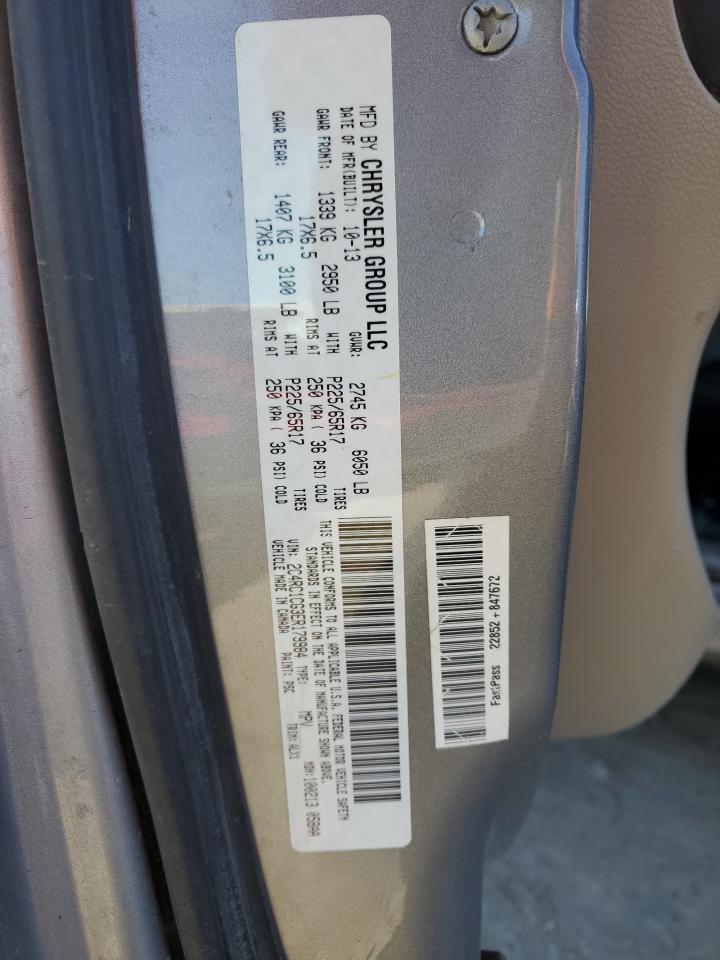 2C4RC1CG3ER179984 2014 Chrysler Town & Country Touring L