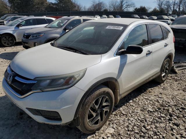 Vin: 5j6rm4h48gl025743, lot: 43700464, honda crv se 2016 img_1