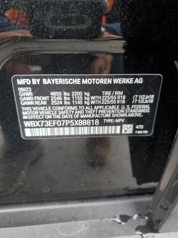 2023 BMW X1 XDRIVE2 WBX73EF07P5X88818