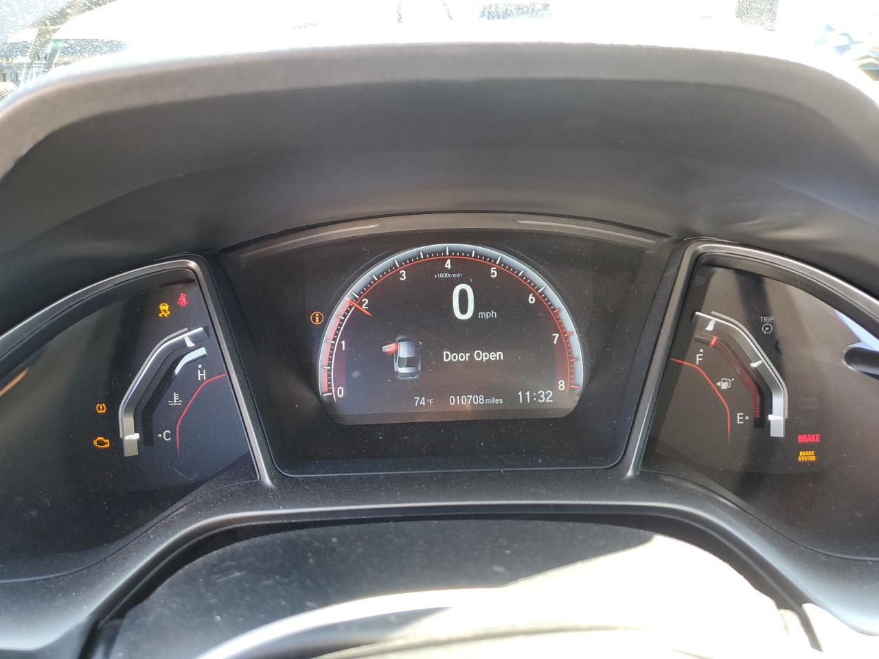 2HGFC1E51KH705210 HONDA CIVIC 2019