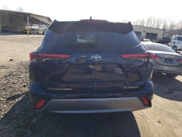 VIN 5TDFZRAH9MS042663 2021 Toyota Highlander, Platinum no.6