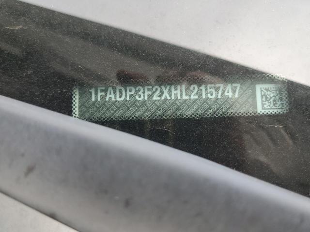 2017 Ford Focus Se VIN: 1FADP3F2XHL215747 Lot: 40371044