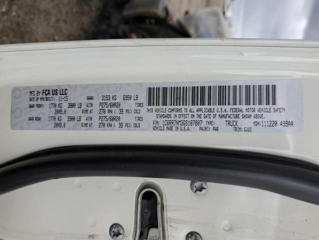 2016 DODGE RAM 1C6RR7NM3GS187807