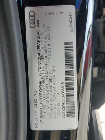 2018 AUDI A6 PREMIUM WAUC8AFC7JN065619