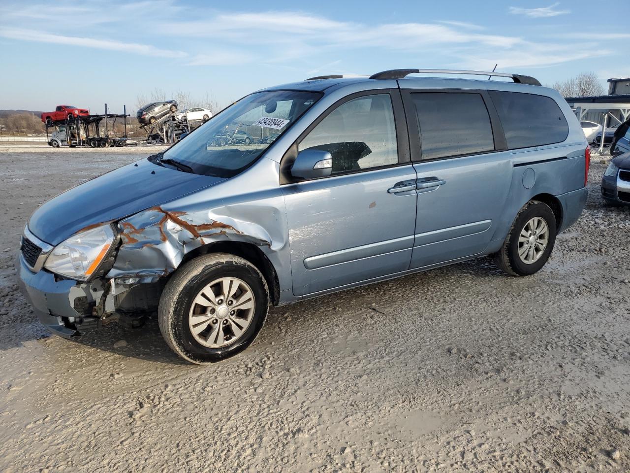 2012 Kia Sedona Lx vin: KNDMG4C76C6478020