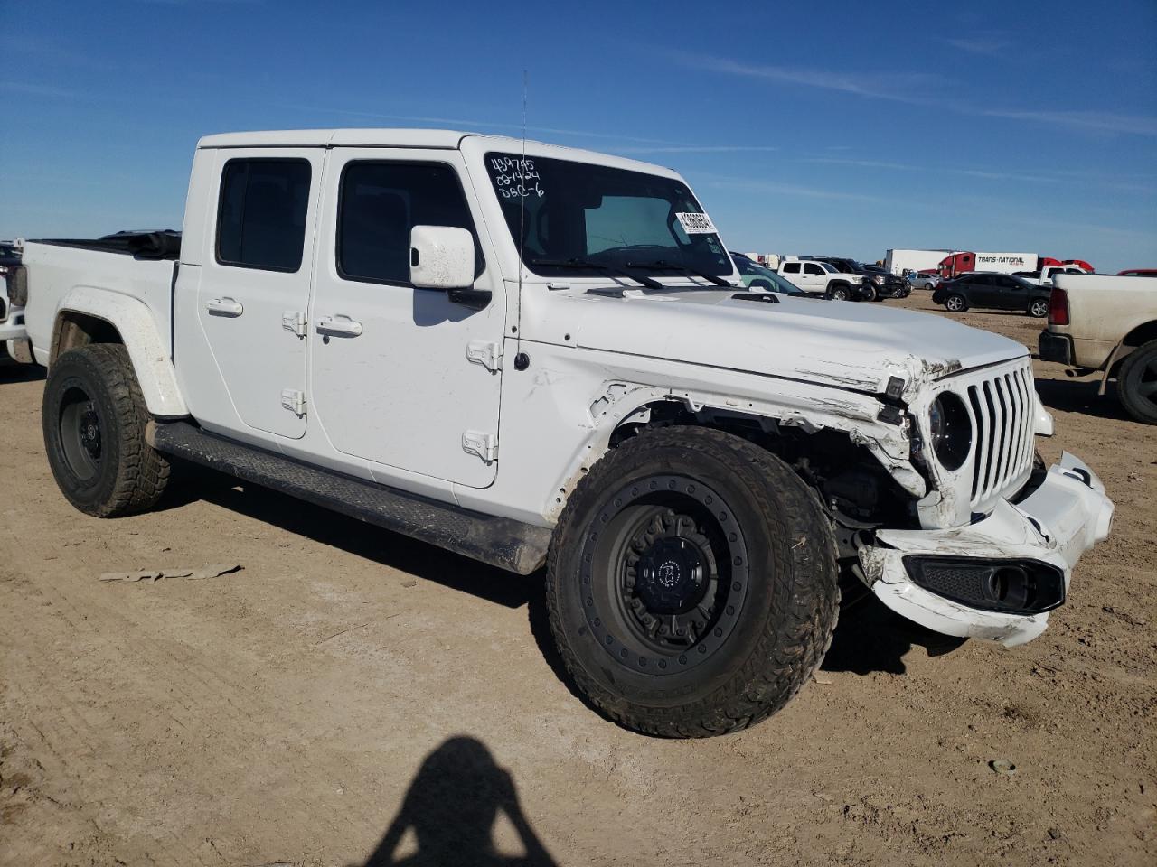 2021 Jeep Gladiator Overland vin: 1C6HJTFG3ML543313