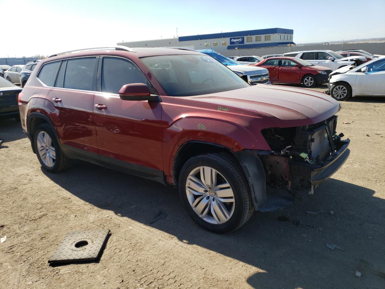 2019 Volkswagen Atlas Se vin: 1V2UR2CA6KC568776