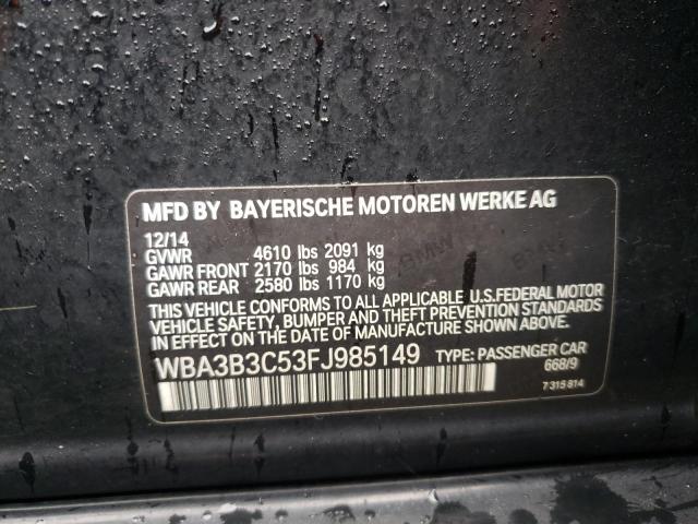 2015 BMW 328 XI - WBA3B3C53FJ985149