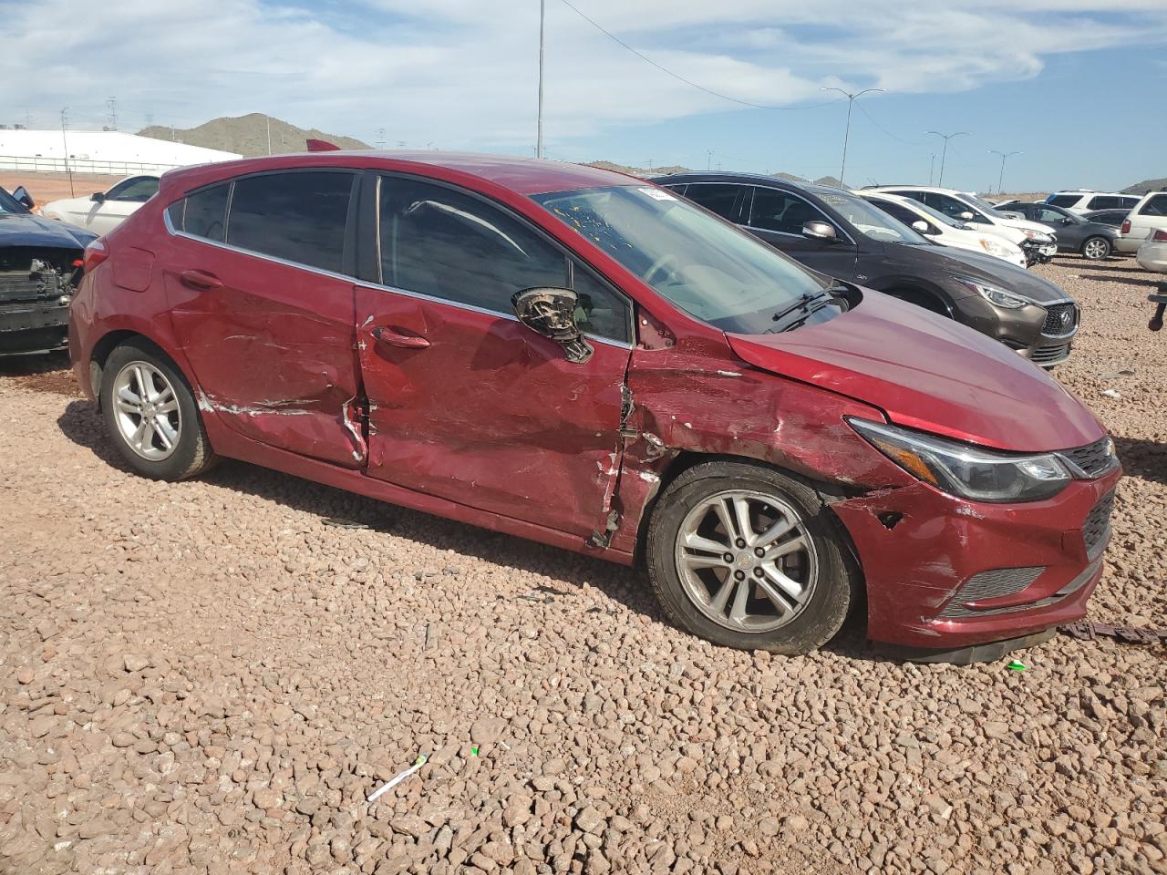 2018 Chevrolet Cruze Lt vin: 3G1BE6SM8JS596295