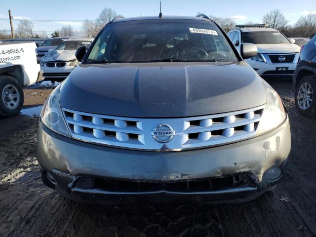 2005 Nissan Murano Sl VIN: JN8AZ08W75W400133 Lot: 43969414