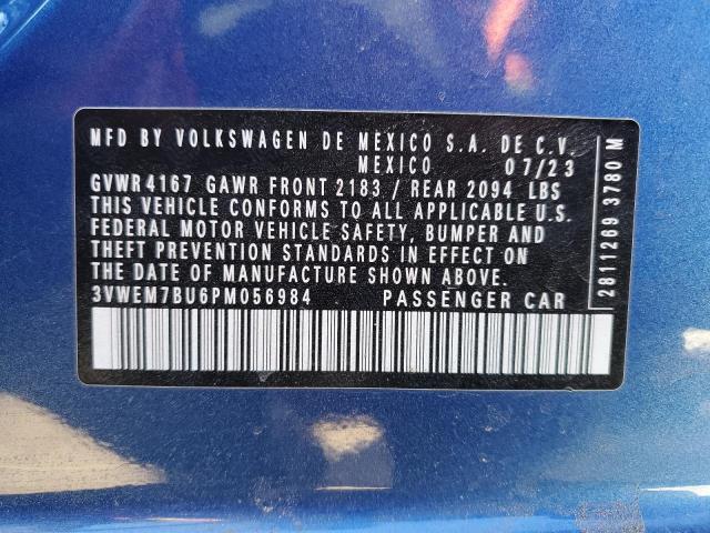 2023 VOLKSWAGEN JETTA SE 3VWEM7BU6PM056984