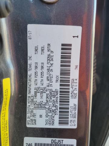2017 TOYOTA TUNDRA CRE 5TFDW5F18HX674087