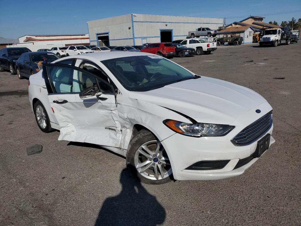 2018 Ford Fusion Se Hybrid vin: 3FA6P0LU0JR234618