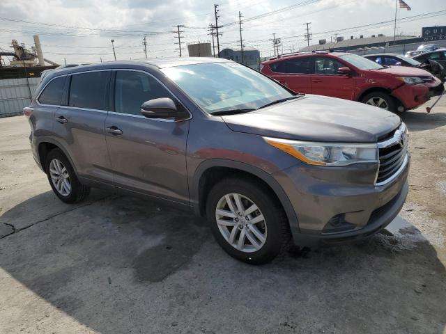 VIN 5TDZARFH7ES008817 2014 Toyota Highlander, LE no.4