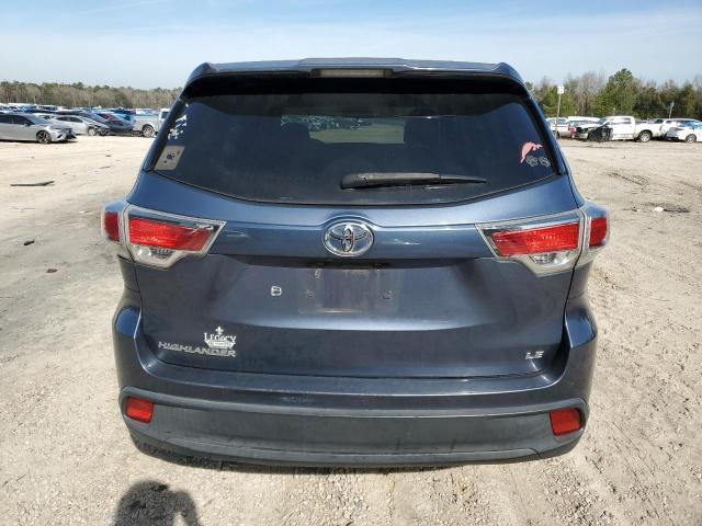 VIN 5TDZARFH8ES006588 2014 Toyota Highlander, LE no.6