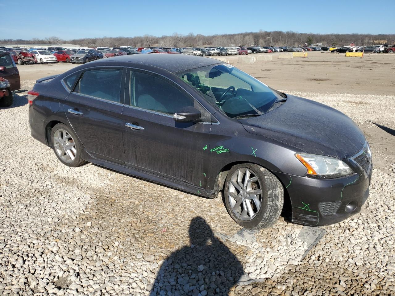 2015 Nissan Sentra S vin: 3N1AB7AP7FY363920