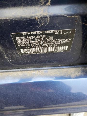 2015 SUBARU WRX STI JF1VA2L62F9805197