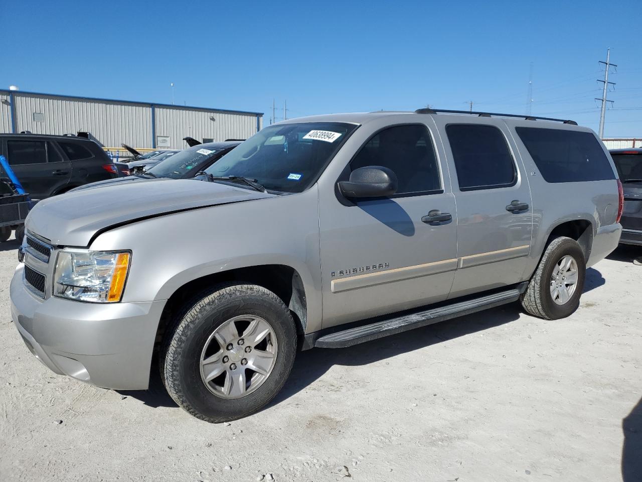 3GNFC16037G238100 2007 Chevrolet Suburban C1500 3GNFC16037G238100 2007 Chevrolet Suburban C1500