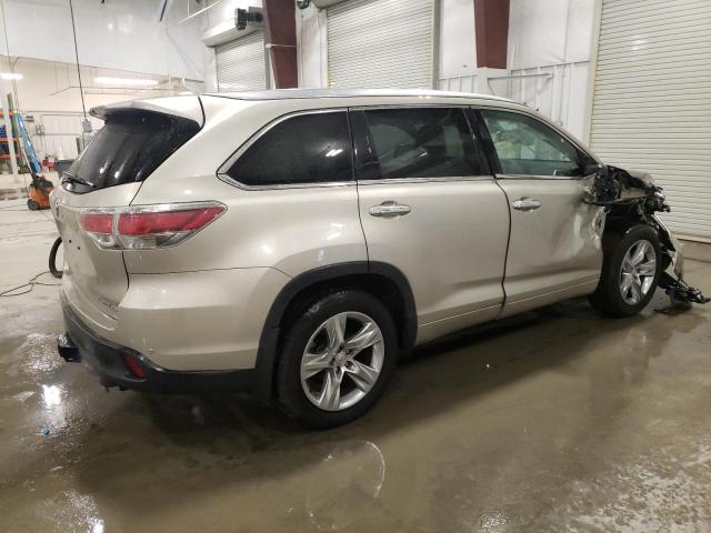 VIN 5TDDKRFH0ES029158 2014 Toyota Highlander, Limited no.3