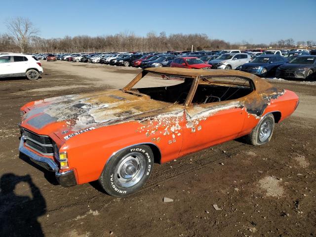 Lot #2404183184 1971 CHEVROLET CHEVELLE salvage car