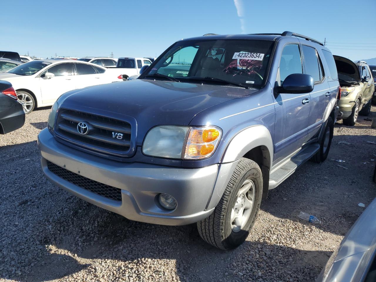 5TDZT34A22S117680 2002 Toyota Sequoia Sr5