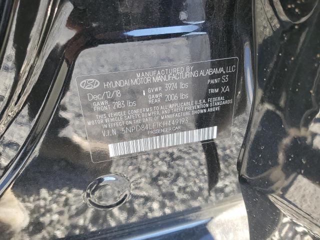 2019 HYUNDAI ELANTRA SE - 5NPD84LF1KH449193