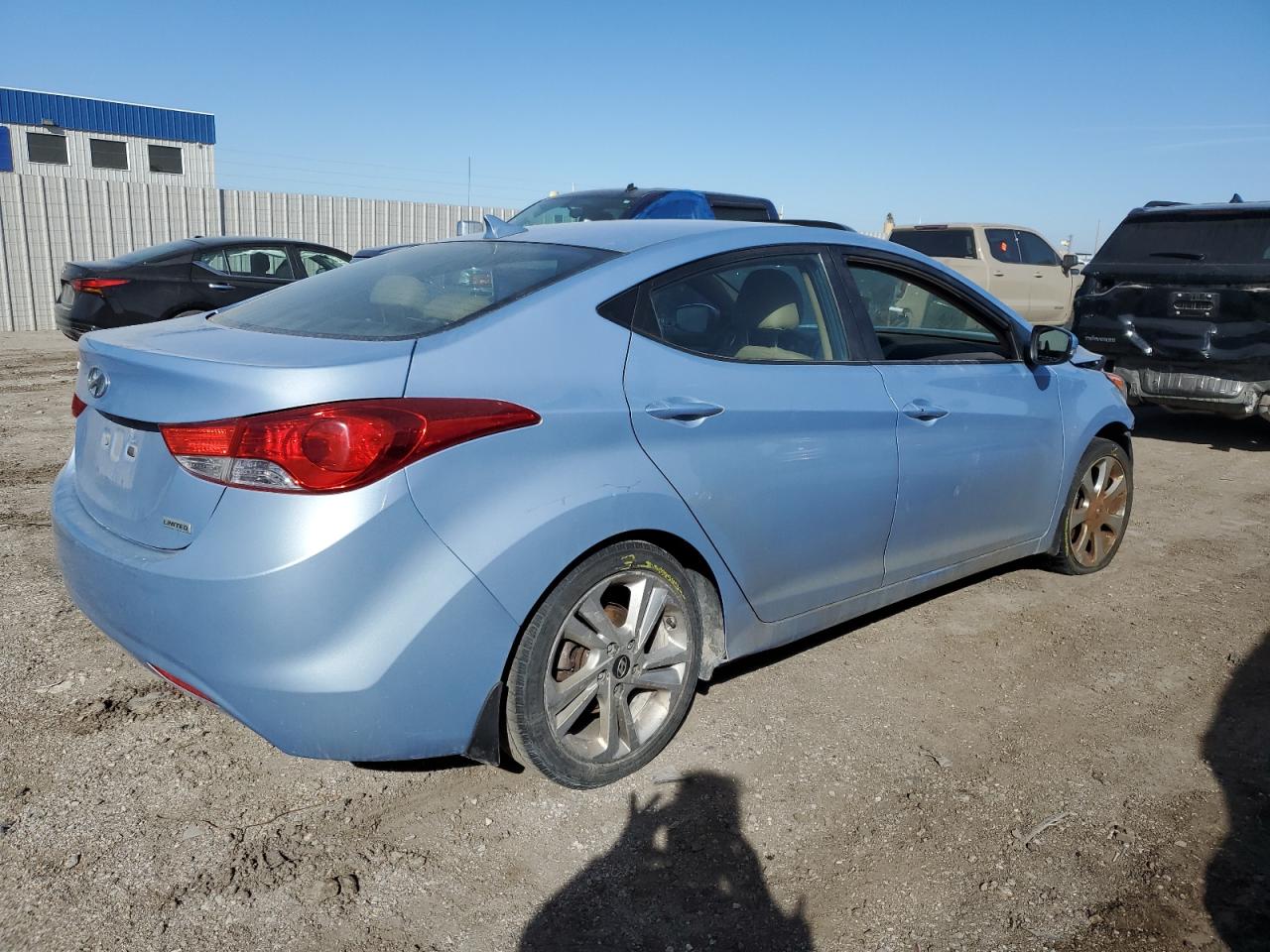 KMHDH4AE1CU431483 2012 Hyundai Elantra Gls