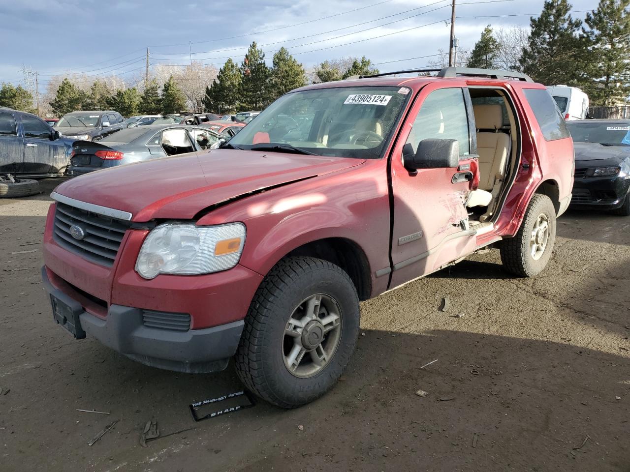 1FMEU72E76UA65436 2006 Ford Explorer Xls