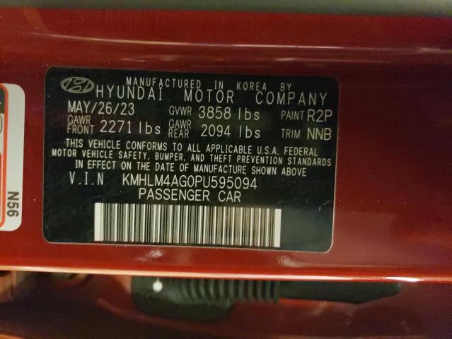 2023 HYUNDAI ELANTRA SE KMHLM4AG0PU595094