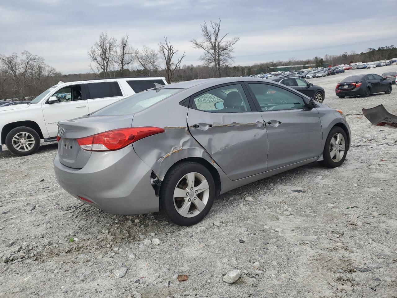 KMHDH4AEXCU214210 2012 Hyundai Elantra Gls