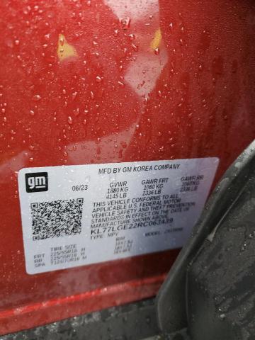 2024 CHEVROLET TRAX 1RS - KL77LGE22RC063439