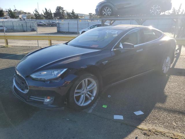 Lot #2371026432 2014 TESLA MODEL S salvage car