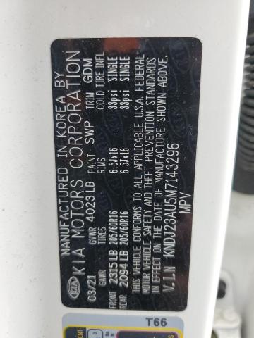 2021 KIA SOUL LX KNDJ23AU5M7143296