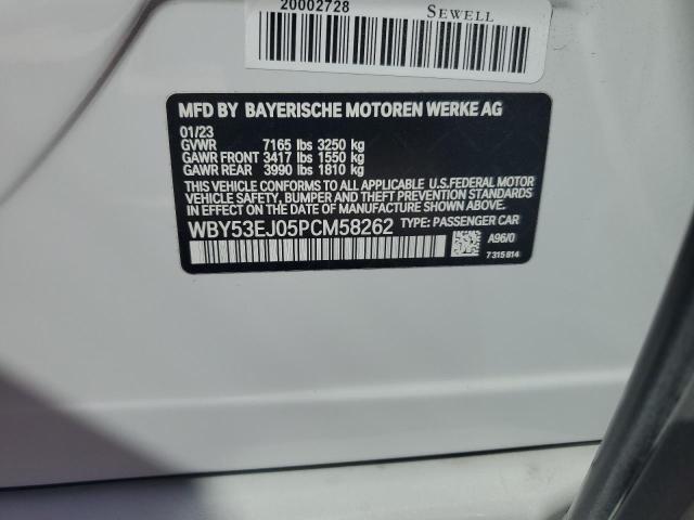 2023 BMW I7 XDRIVE6 - WBY53EJ05PCM58262