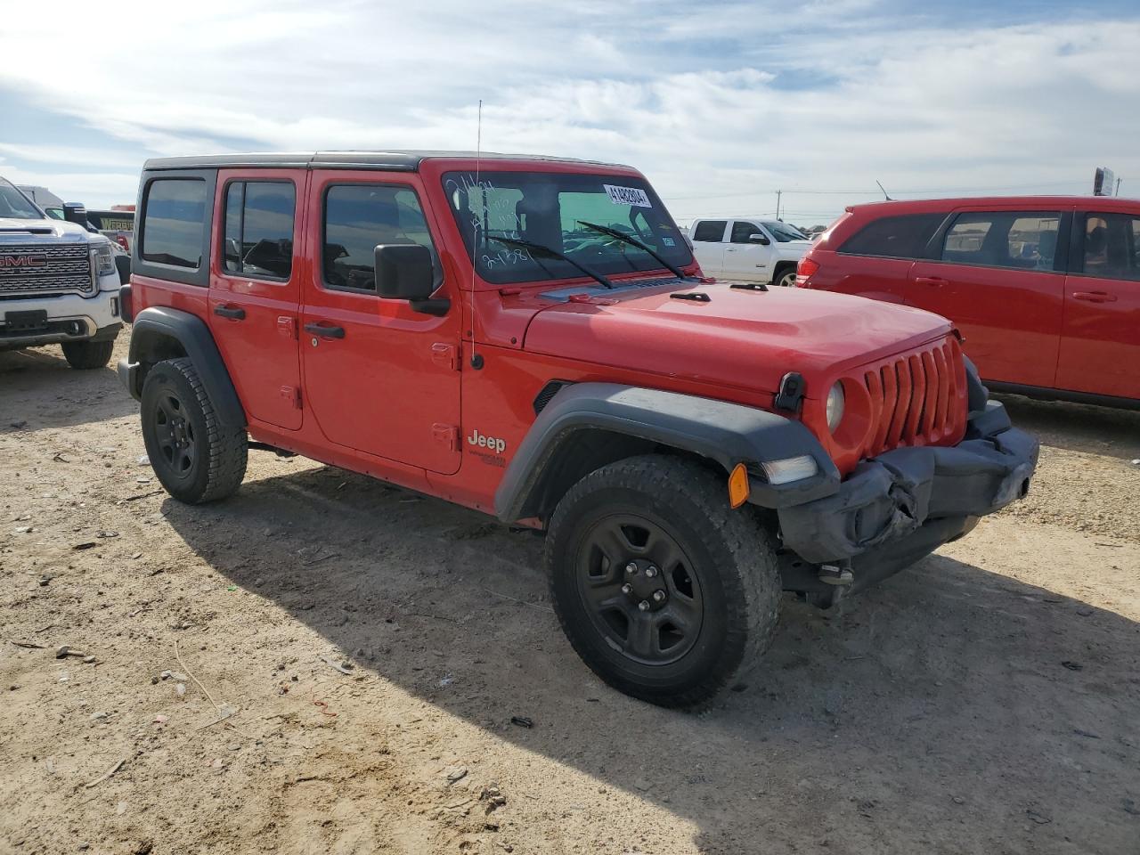 1C4HJXDN8JW298908 2018 Jeep Wrangler Unlimited Sport