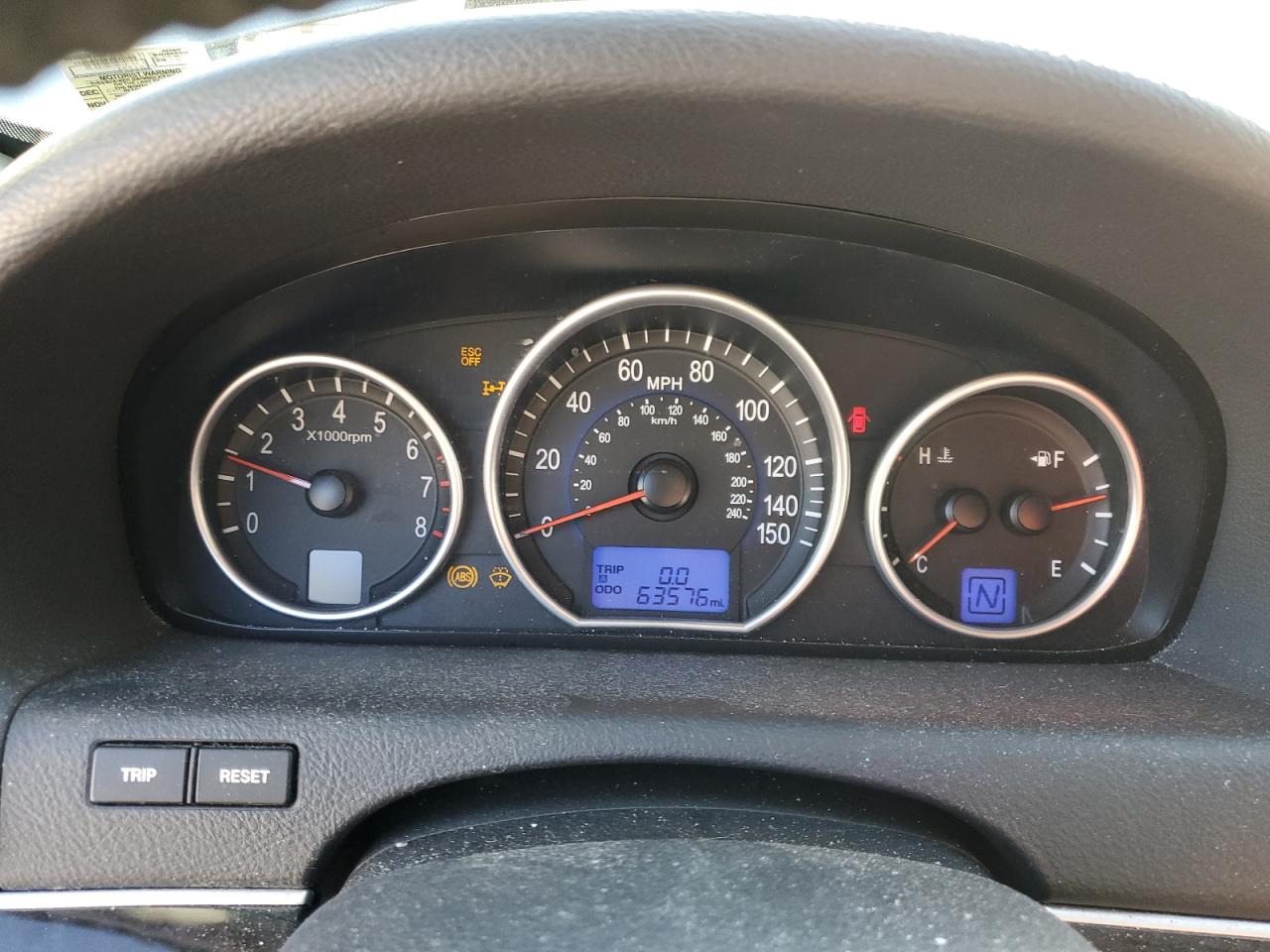 KM8NU73C08U076889 2008 Hyundai Veracruz Gls