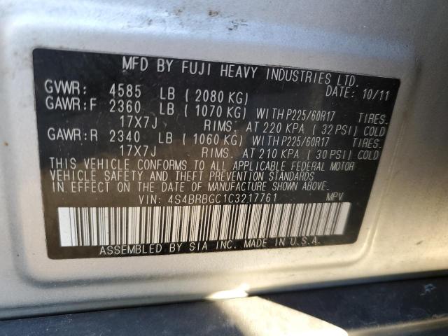 2012 Subaru Outback - Image 12