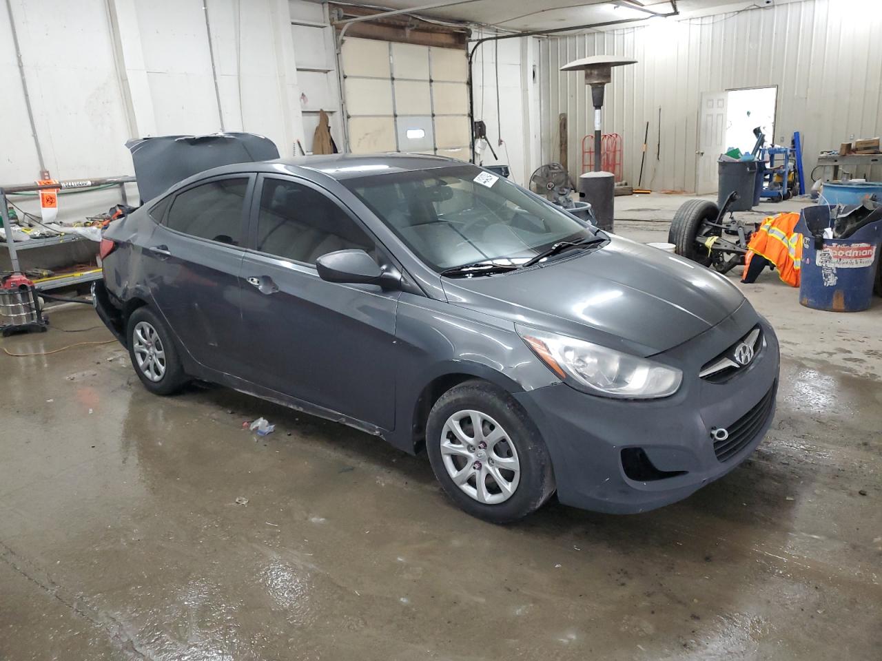 2012 Hyundai Accent Gls vin: KMHCT4AE2CU205978