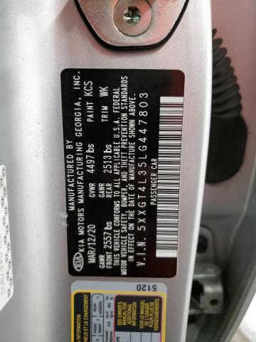 2020 KIA OPTIMA LX 5XXGT4L35LG447803