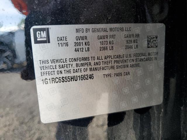 2017 CHEVROLET VOLT LT 1G1RC6S55HU166246