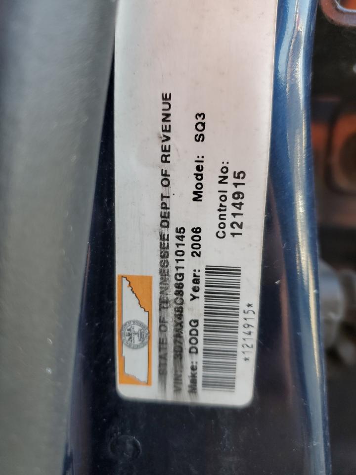 3D7MX48C86G110145 2006 Dodge Ram 3500 St