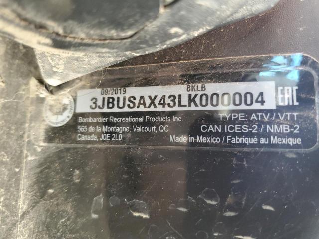 2020 CAN-AM DEFENDER M - 3JBUSAX43LK000004