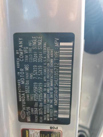 2017 HYUNDAI SANTA FE S KM8SR4HF5HU185712