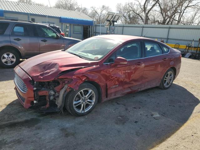 Lot #2475761089 2016 FORD FUSION SE salvage car