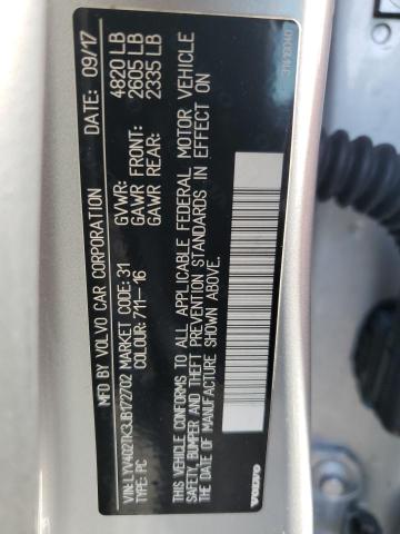 2018 VOLVO S60 INSCRI LYV402TK3JB172702