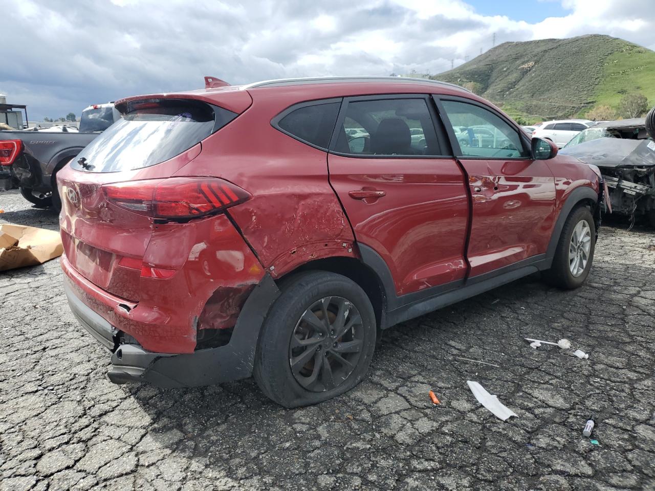 2021 Hyundai Tucson Limited vin: KM8J33A49MU408585