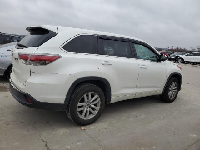 VIN 5TDZARFHXFS012796 2015 Toyota Highlander, LE no.3